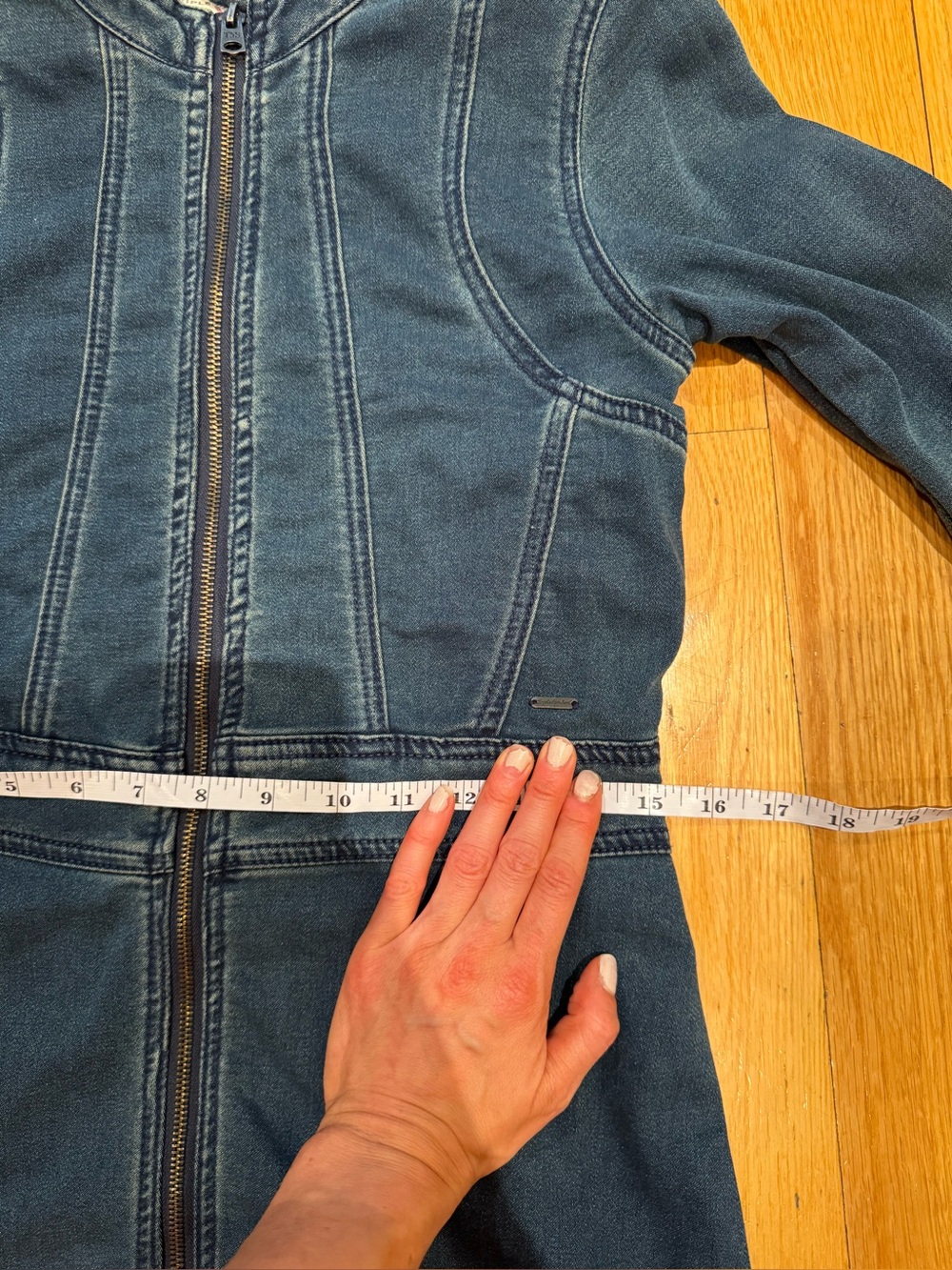 Triple five soul denim stretchy lightweight dress - Picture 6 of 12